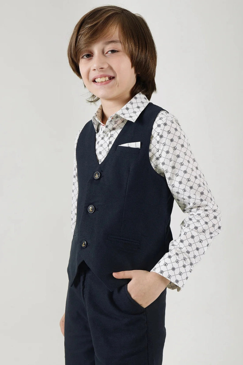 kids-navy-blue-waistcoat-pant-set-stylish-formal-wear-set