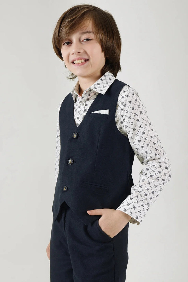 kids-navy-blue-waistcoat-pant-set-stylish-formal-wear-set