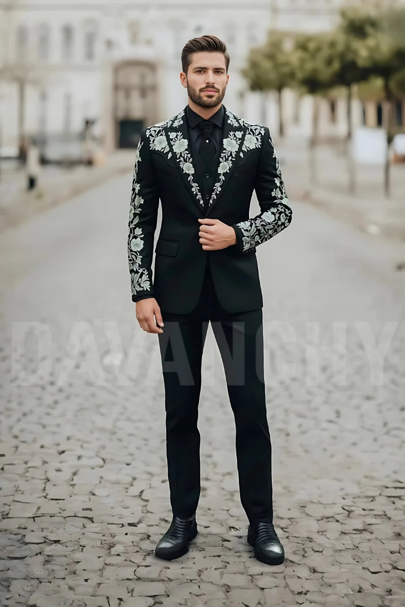 wedding dress men black The Obsidian Legacy Suit