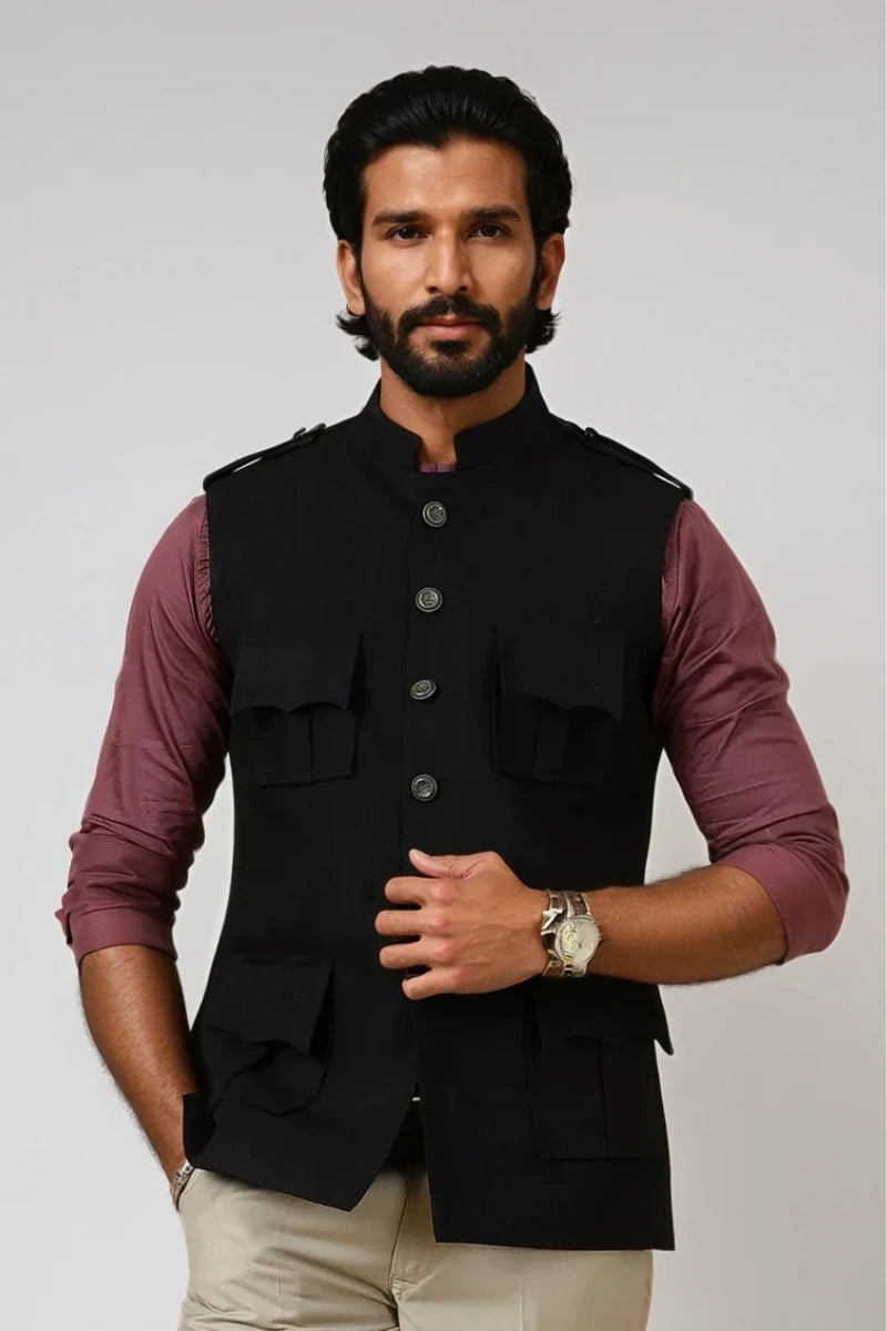 Warm and comfortable tweed jacket for men