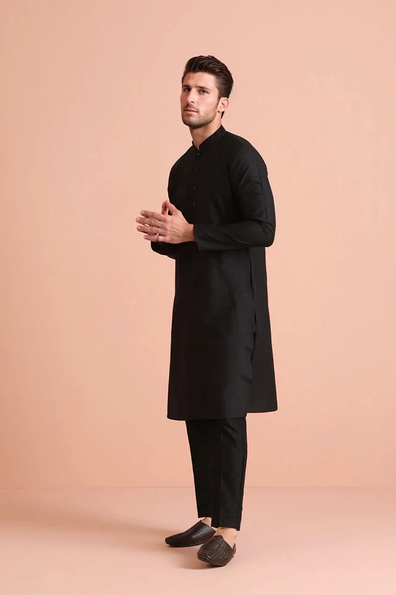 mens-ethnic-wear-trendy-black-kurta-pajama-set-for-wedding-festivals