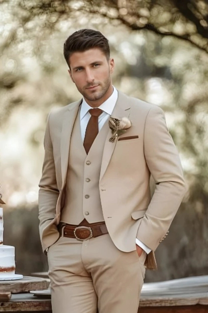 Men stylish wedding wear suit-Front