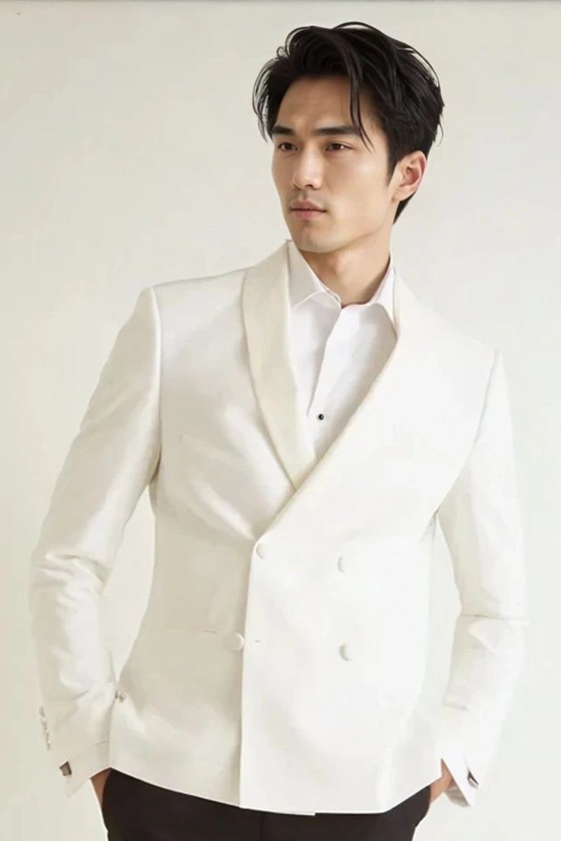 Custom Bespoke Groom Suit-Front