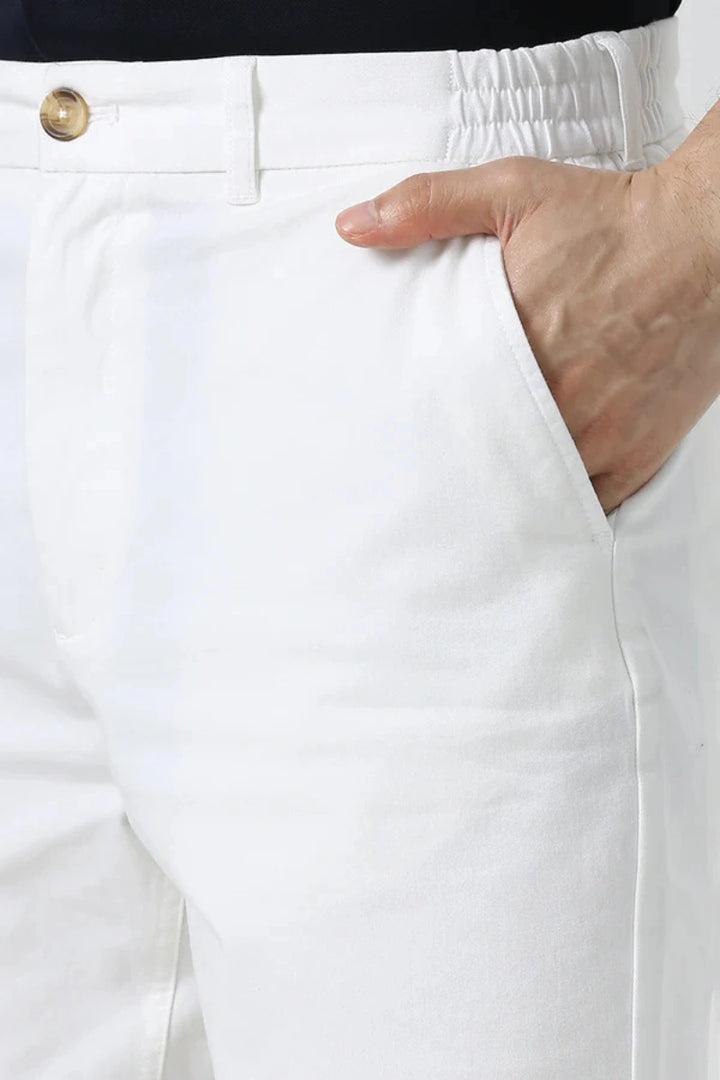 Men White Shorts for Beach and Summer Outings