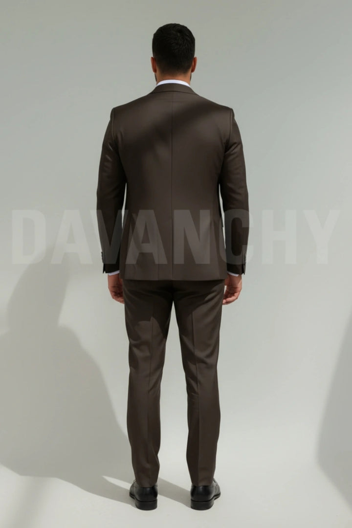 Men’s Bespoke Business Suit-Back