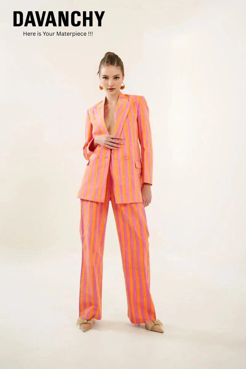 Stylish two-piece cotton co-ord set for women