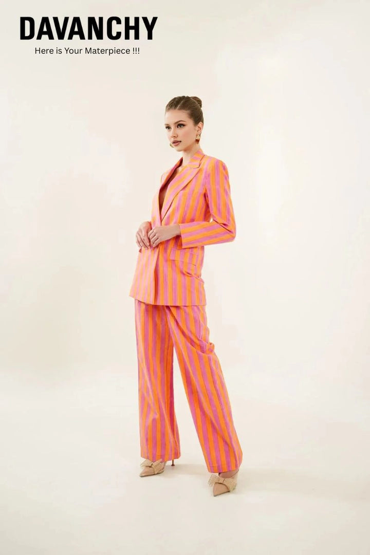 Summer cotton co-ord set with elastic waist pants