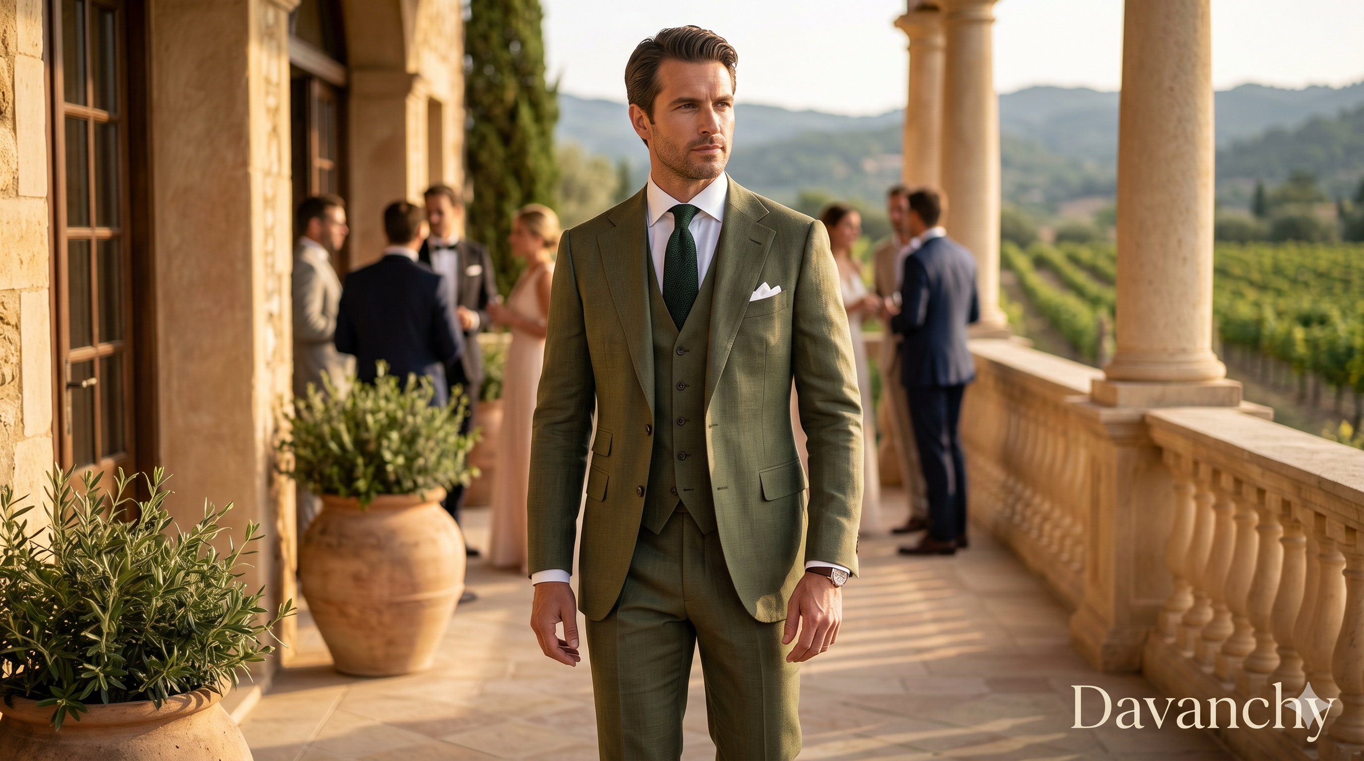 The Discerning Gentleman’s Guide to the Olive Green Suit for Men