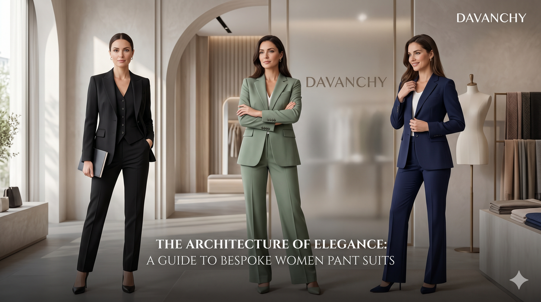 The Architecture of Elegance: A Guide to Bespoke Women Pant Suits