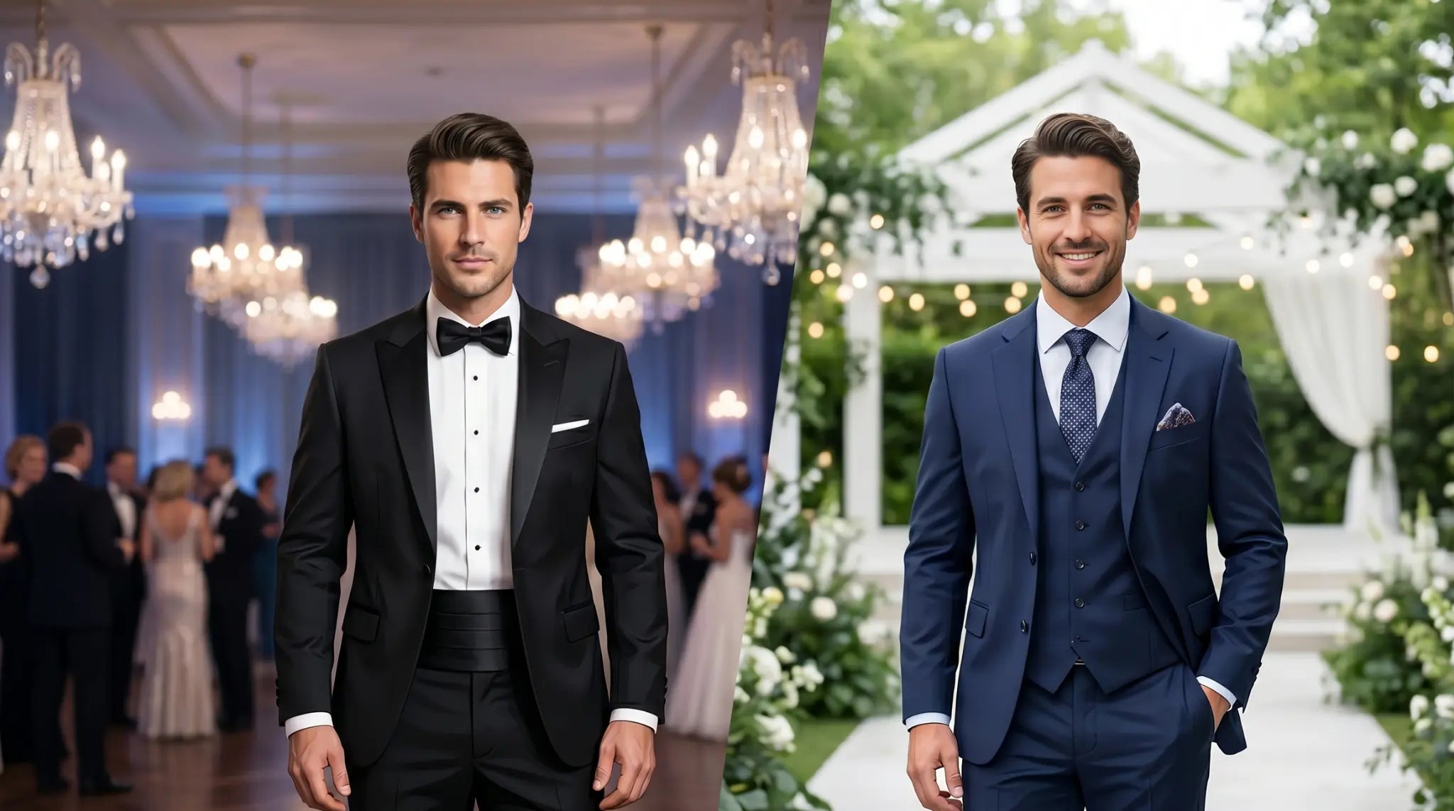 Tuxedo vs. Three-Piece Suit: Which Should You Wear for Your Wedding?