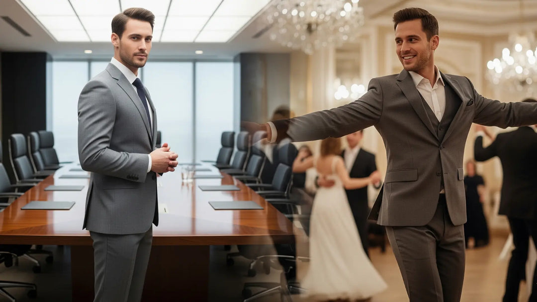 The Ultimate Versatility of a Grey Suit for Men: From the Boardroom to the Ballroom