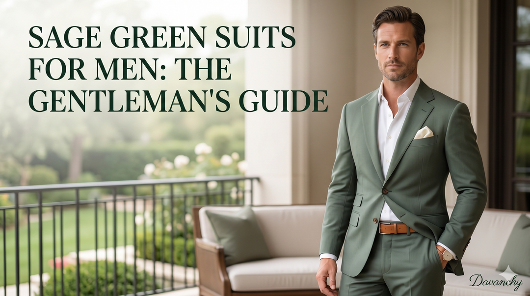 Sage Green Suits for Men: The Gentleman's Guide to Wearing This Refined Hue