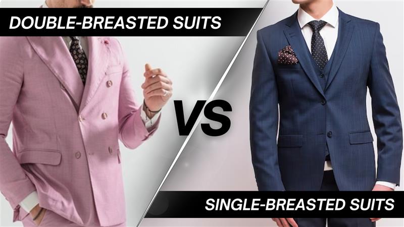 Double-Breasted vs. Single-Breasted Suits: What’s Right for You?