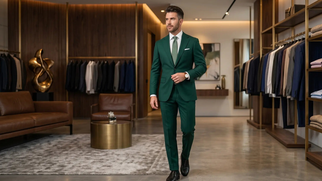 Why an Emerald Green Suit is Your Next Wardrobe Essential