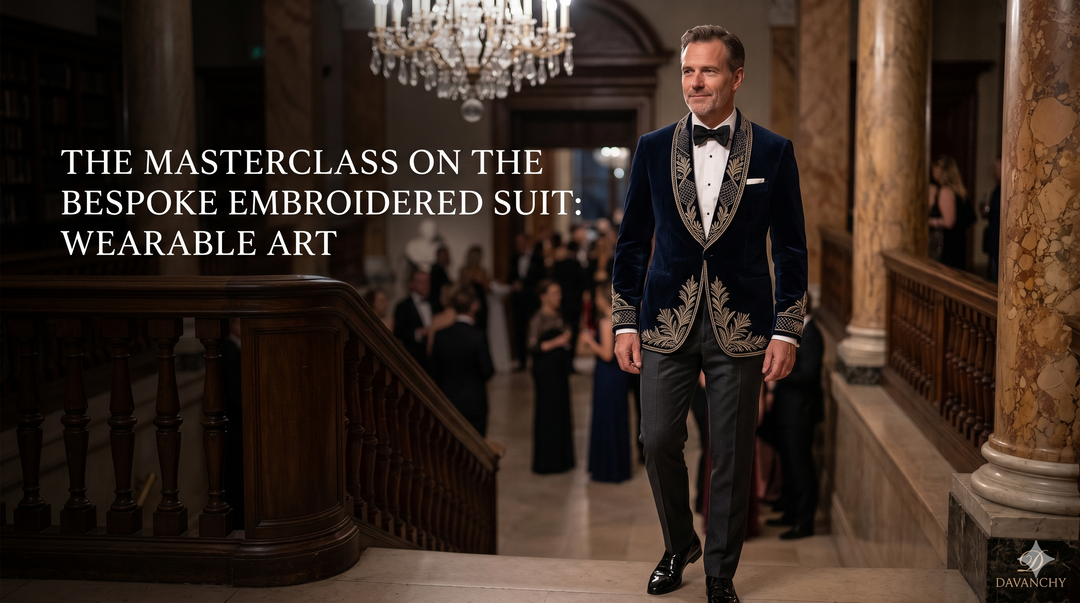 The Discerning Gentleman’s Guide to the Embroidered Suit: Wearable Art