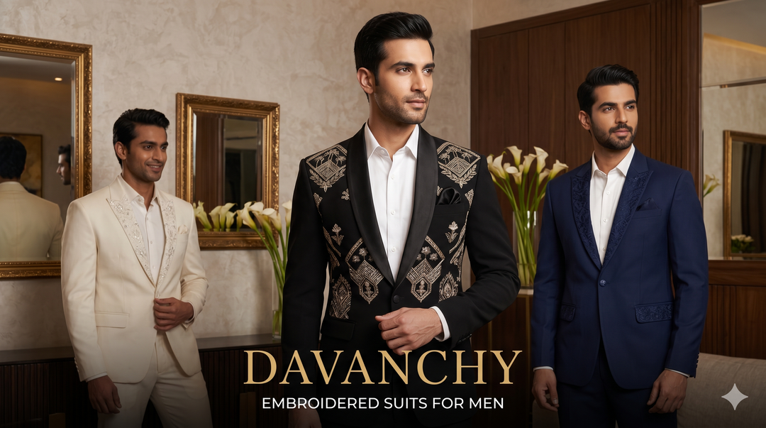 Embroidered Suits for Men: Where Artistry Meets the Art of Dressing