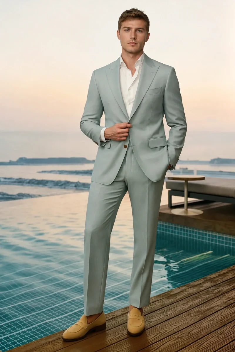 Formal events and office wear premium suit for men-Front