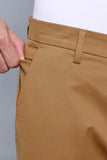 Chino Golden Brown Slim Fit Trouser Party Wear Pant Party Wear Trouser Him