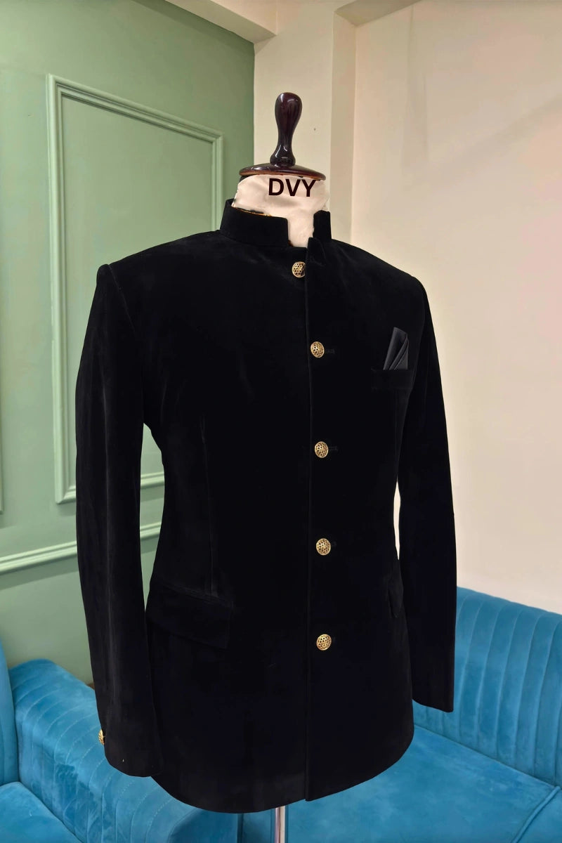 men-jodhpuri-blazer-stylish-party-wear-black-bespoke-coat