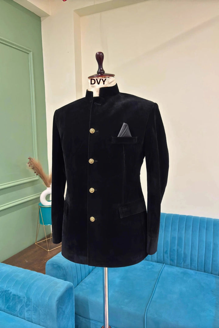 men-jodhpuri-blazer-stylish-party-wear-black-bespoke-coat