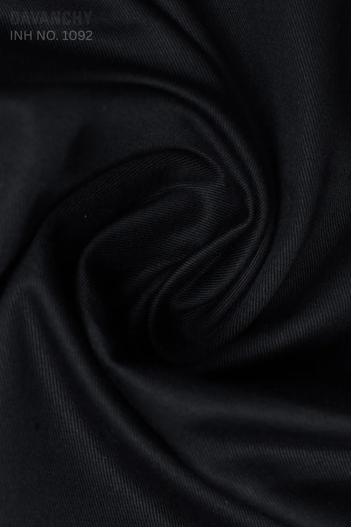 Black Cotton Fabric Switch INH NO 1092