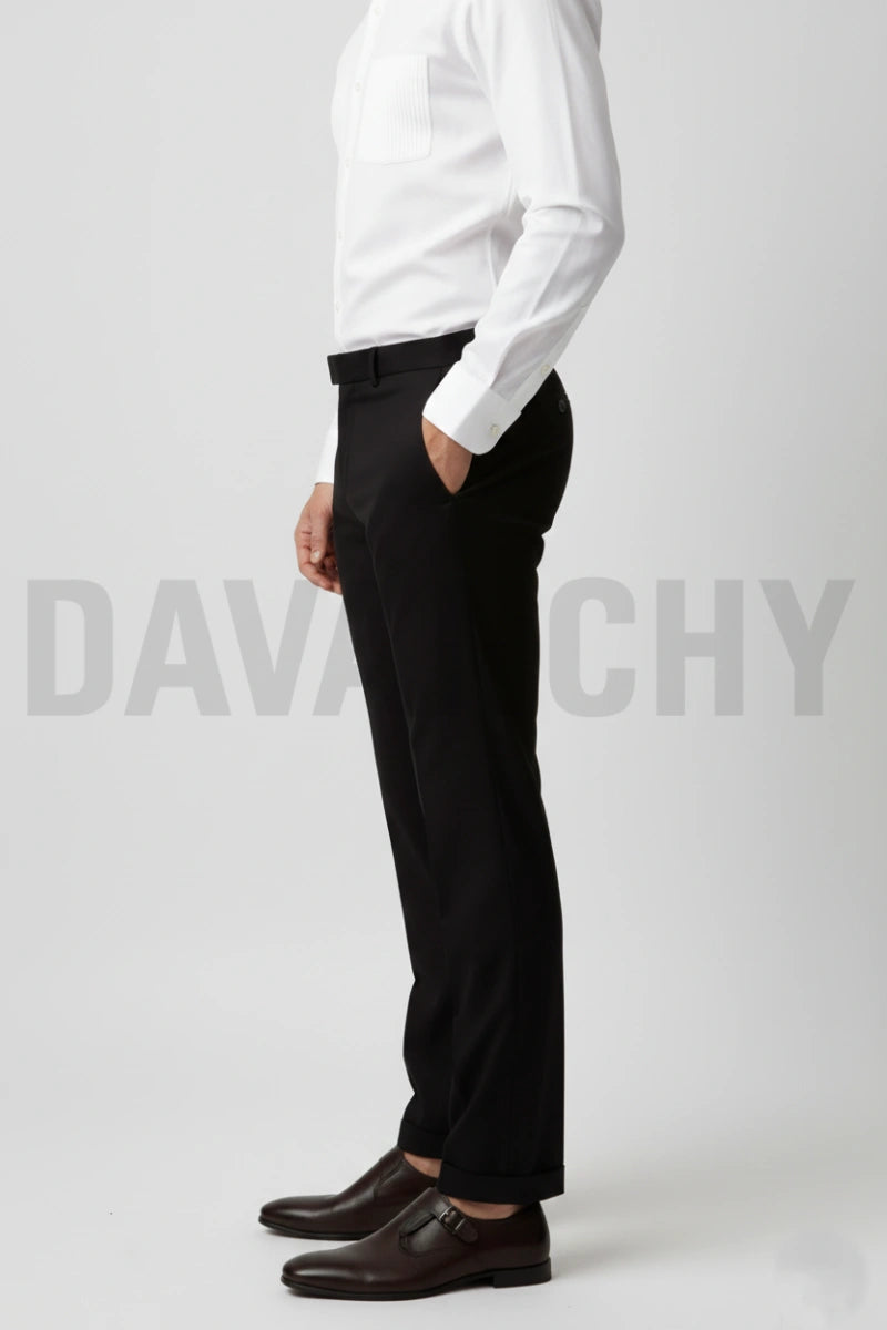 Buy Now Men Black Pant – Classic Formal Trousers Best Gift for Him 34