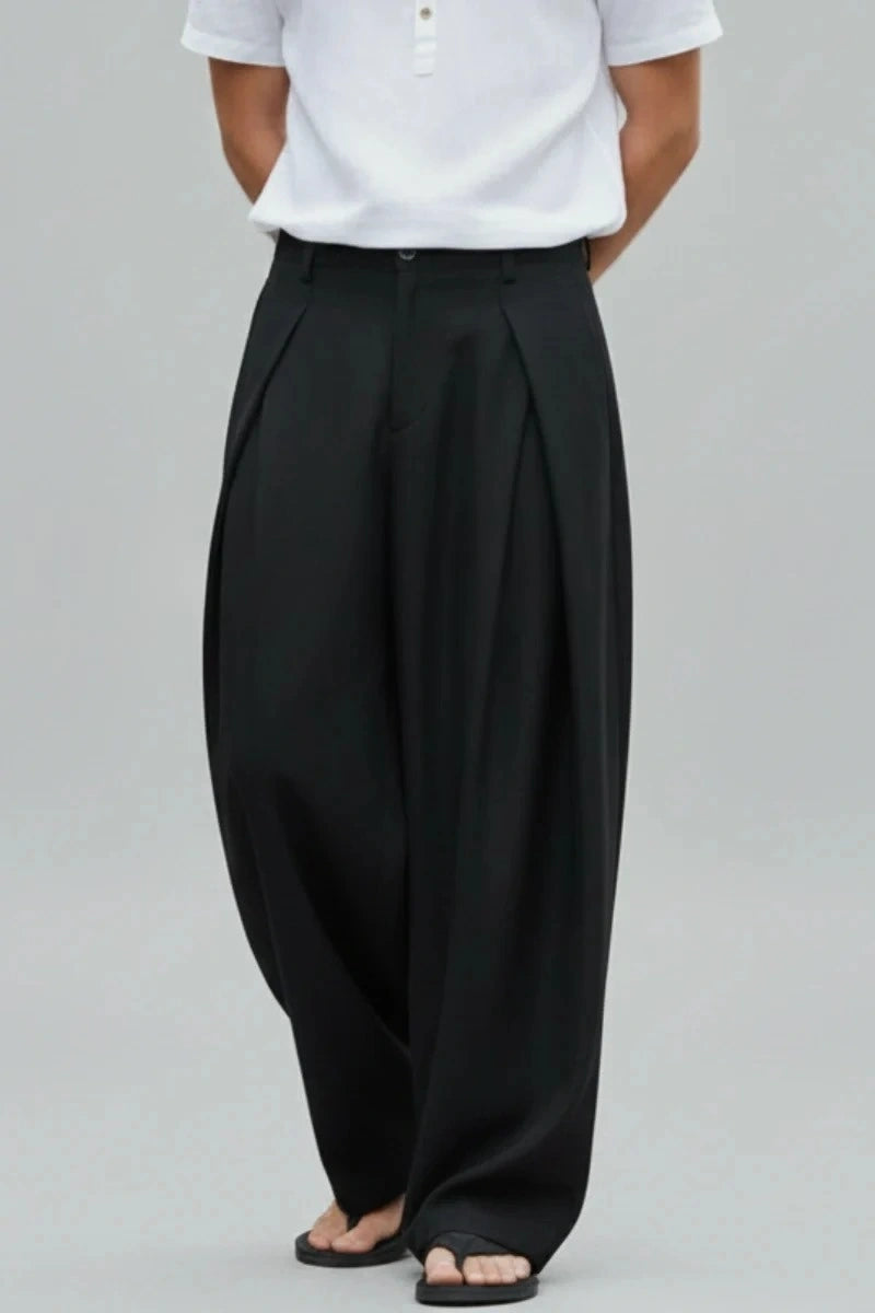 Men Premium Formal Flared Trouser-Front