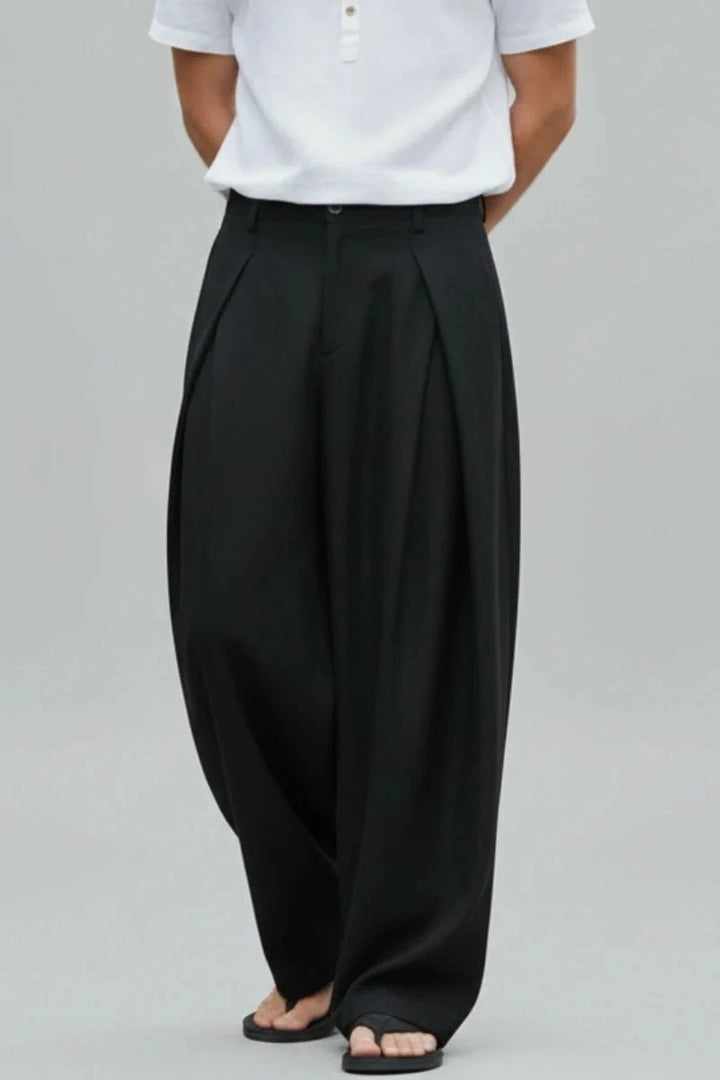 Men Premium Formal Flared Trouser-Front