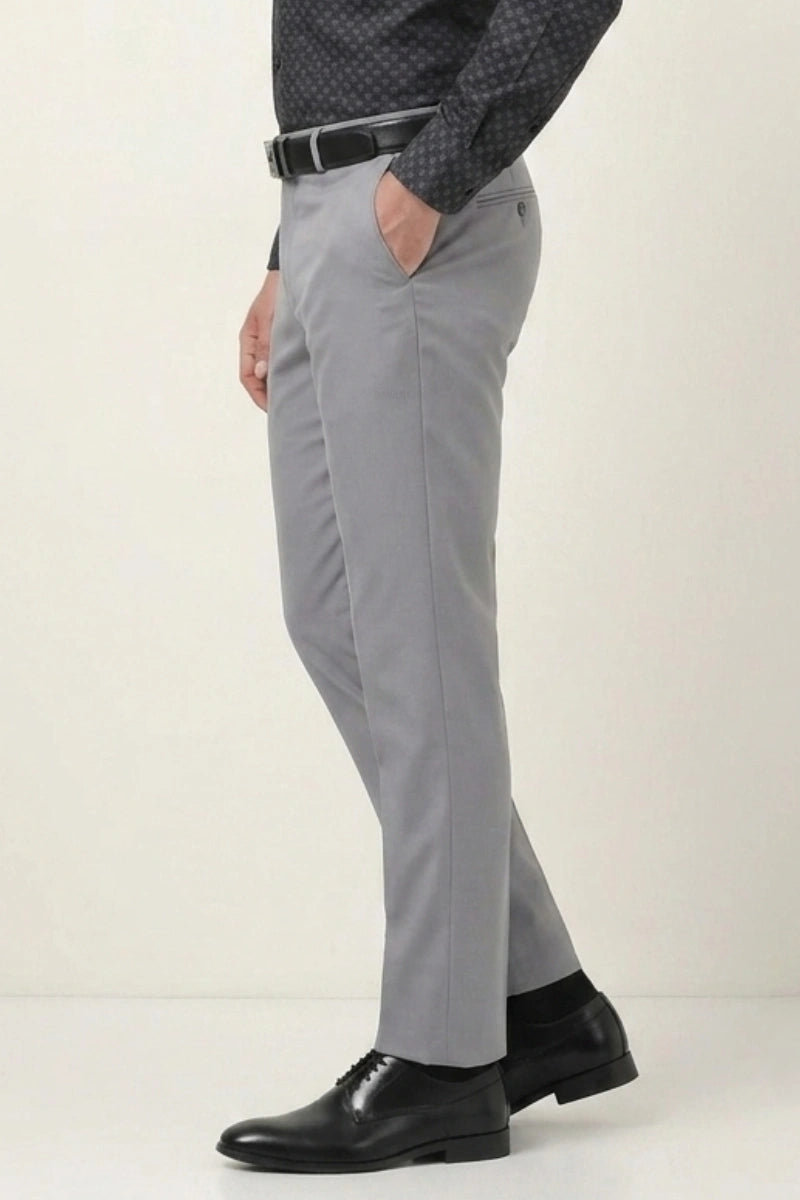 Grey Party Wear Trouser For Men&