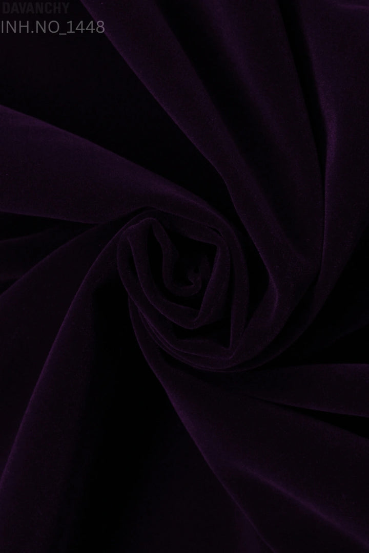 Dark Purple Velvet Fabric Switch INH.No.1448