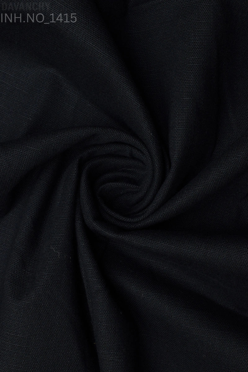 Black Linen Fabric Switch INH.No.1415