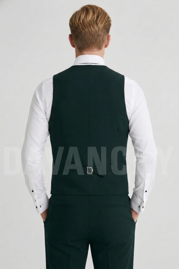 Office and Wedding Wear Premium Waistcoat-Back