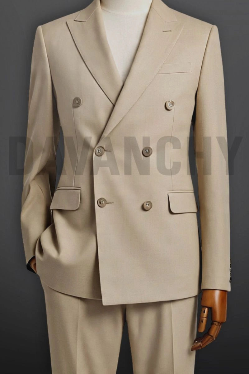 Two-Piece Formal Suit Coat And Pant Set