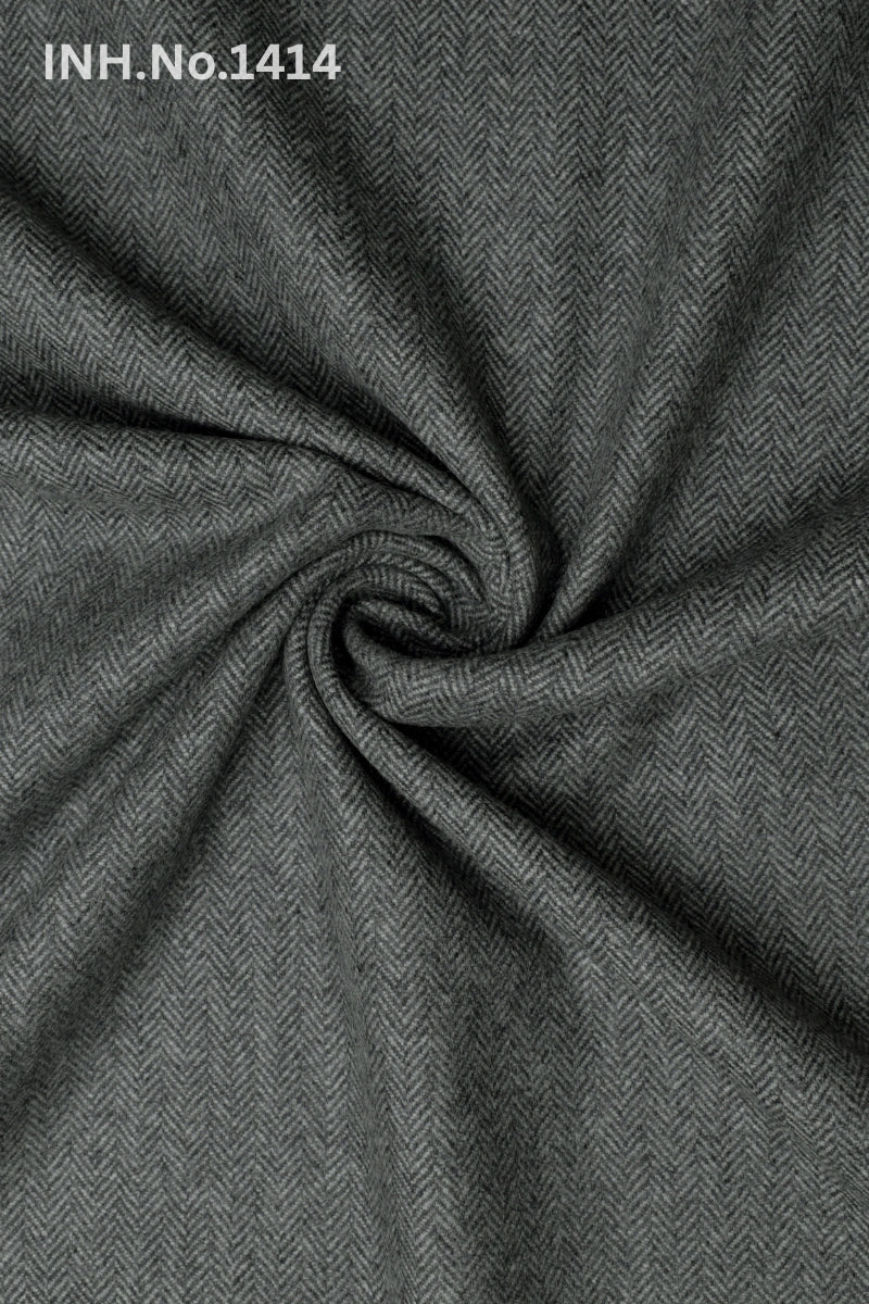 Grey_Herringbone_Tweed_Fabric_Switch_INH.No.1414