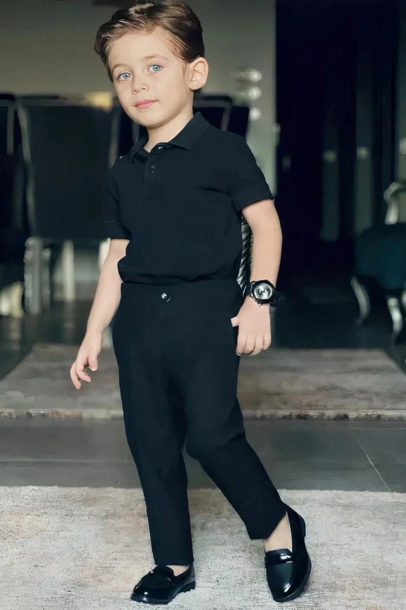 Kids Black Formal Trouser Stylish Trending Outfits For Boys 16 Kids Black Formal Trouser Stylish Trending Outfits For Boys 16