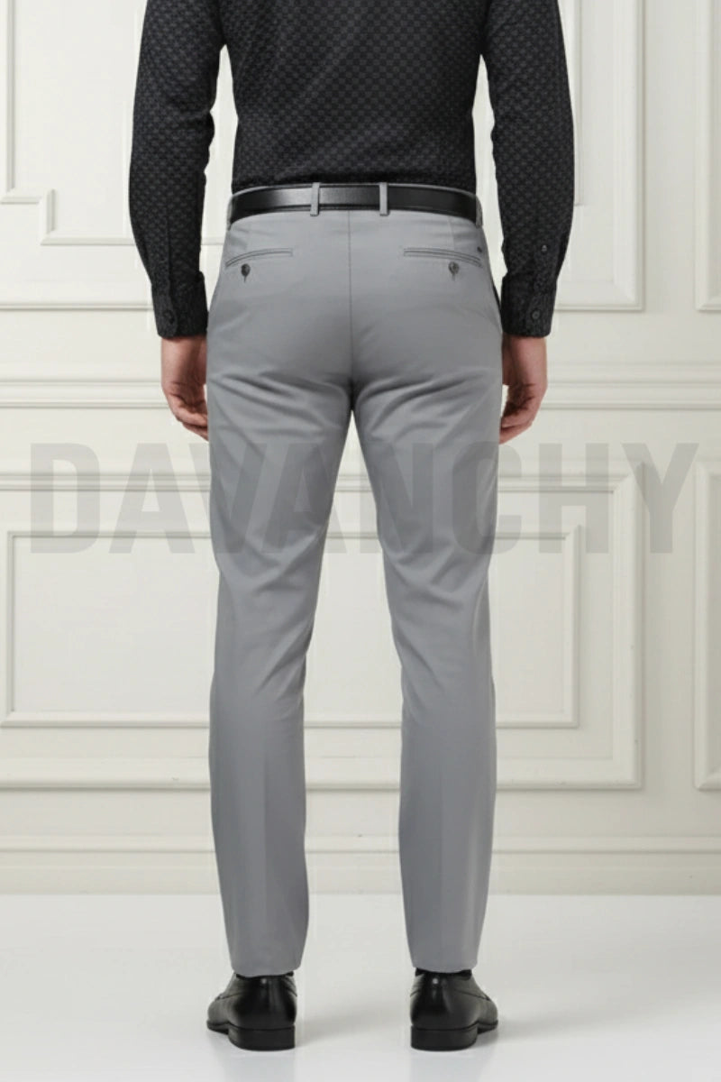 Office wear men’s formal trousers-Back
