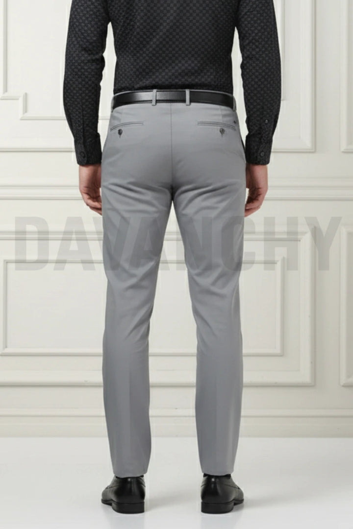 Office wear men’s formal trousers-Back