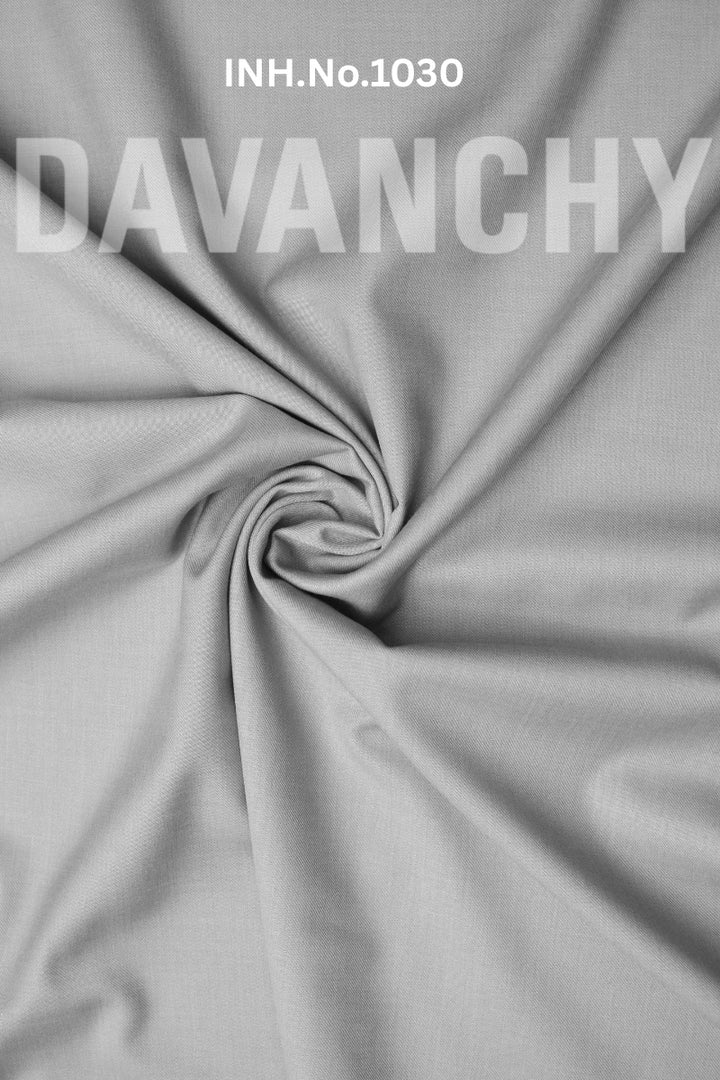 Men Light Grey Pleated Pant Comfortable Relaxed Fit Trousers