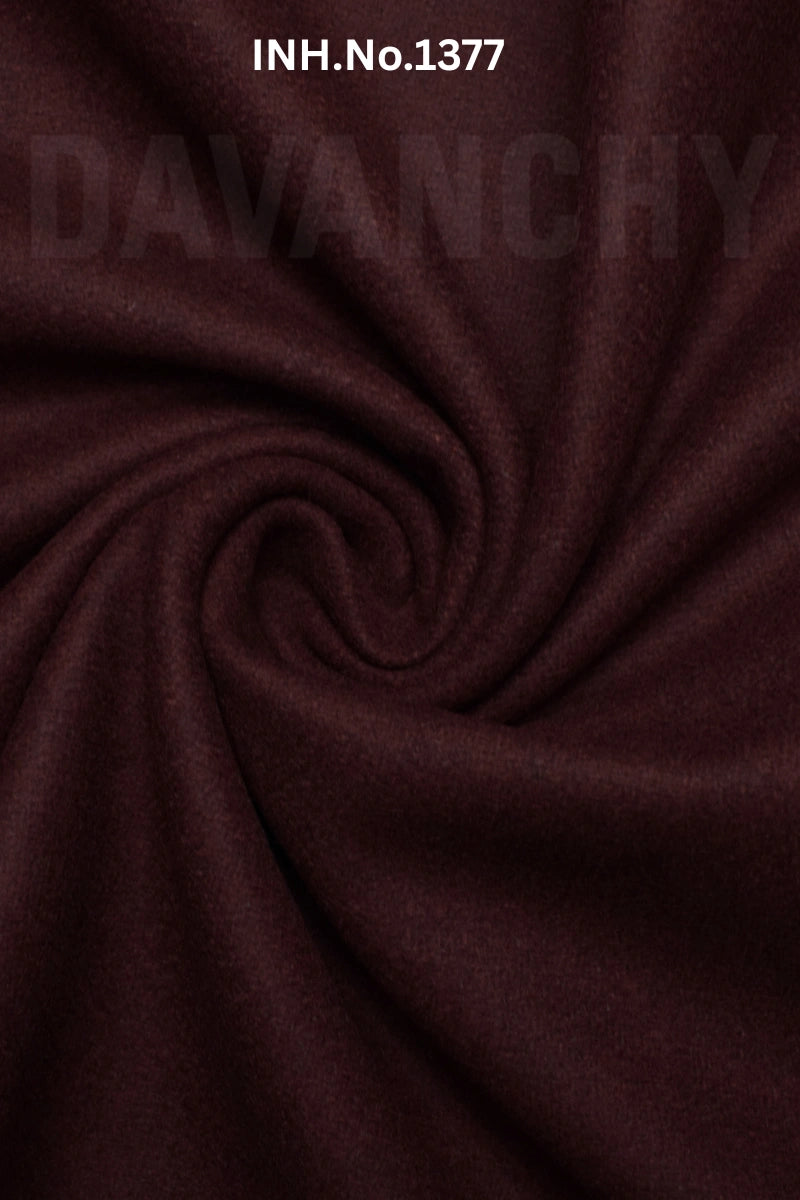 Maroon_Tweed_Fabric_INH.No.1377