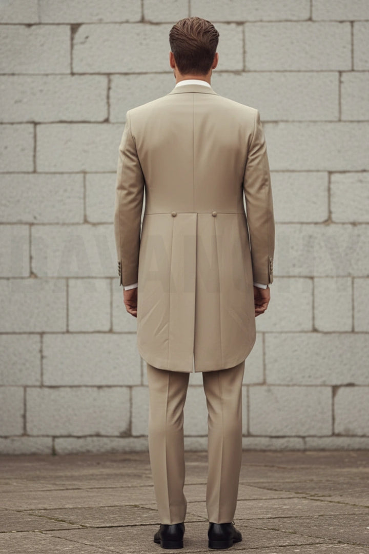 Victorian Style Tailcoat Suit-Back