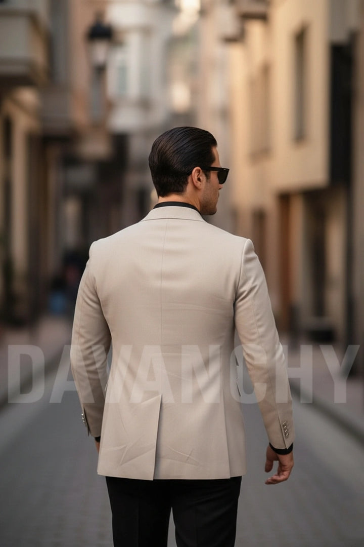 Men’s Wedding Formal Suit-Back