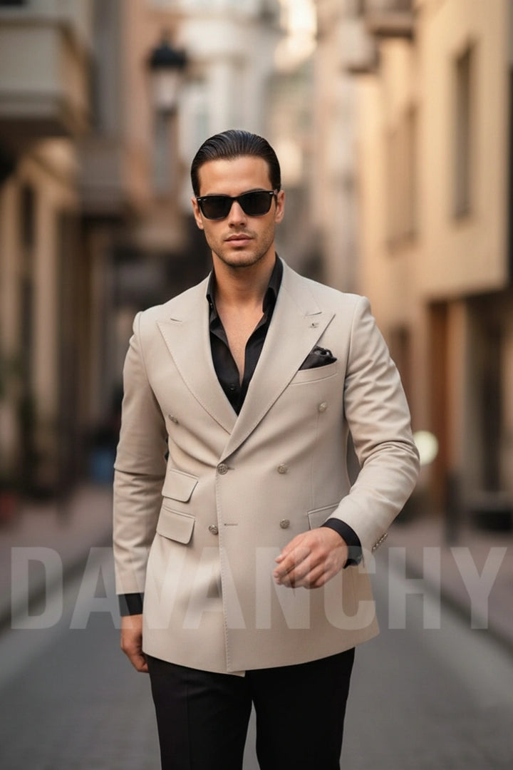 Men Two Piece Premium Suit-Front