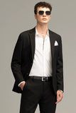 Men Black Classic Suit Wedding Wear Formal Fashion Suits Him