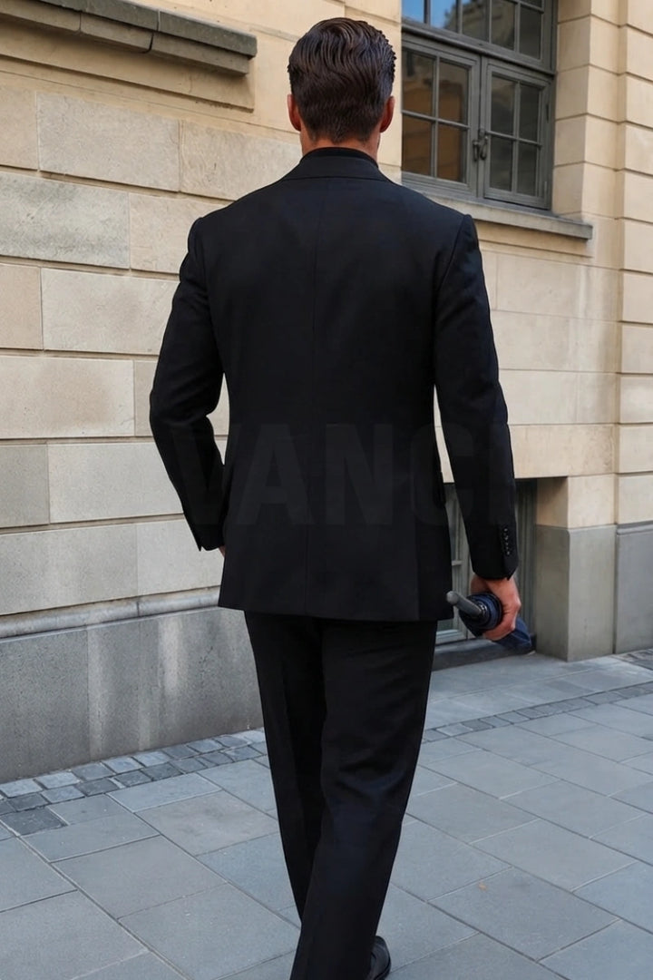 Premium Loose Fit Suit for Men-Back