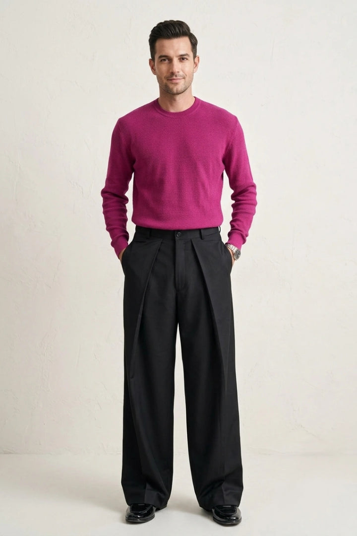Men’s wide-leg pant Front