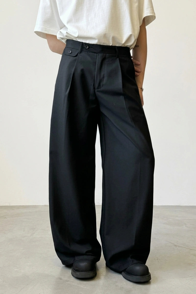 Black Korean Style Trouser For Men (Stylish)