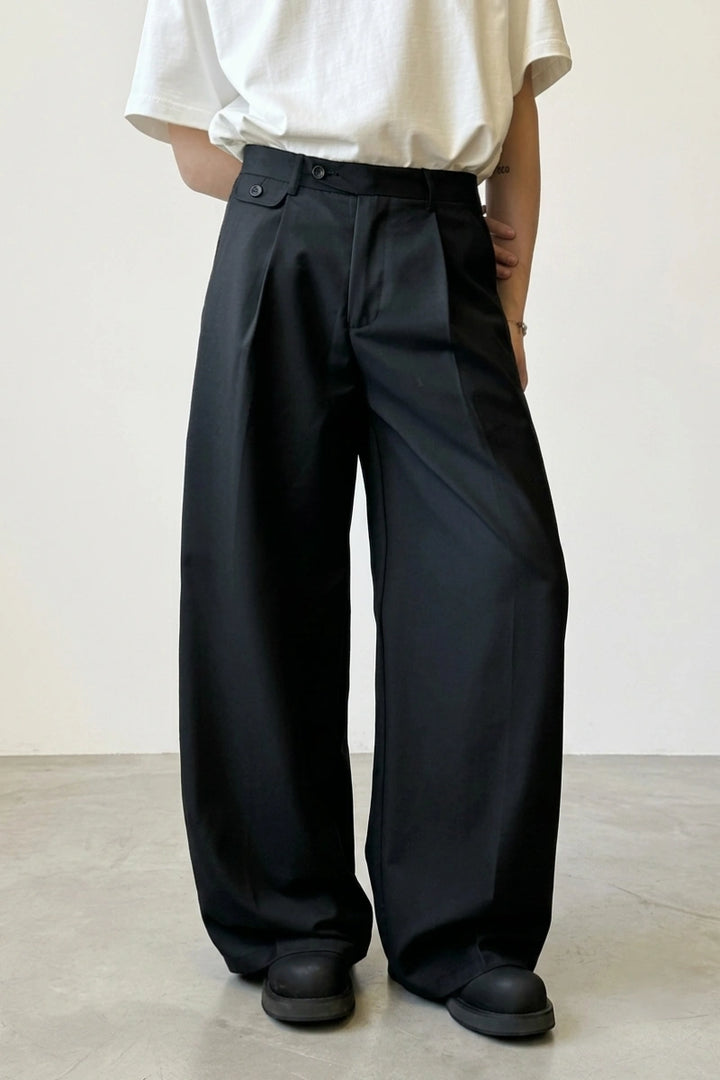 Black Korean Style Trouser For Men (Stylish)