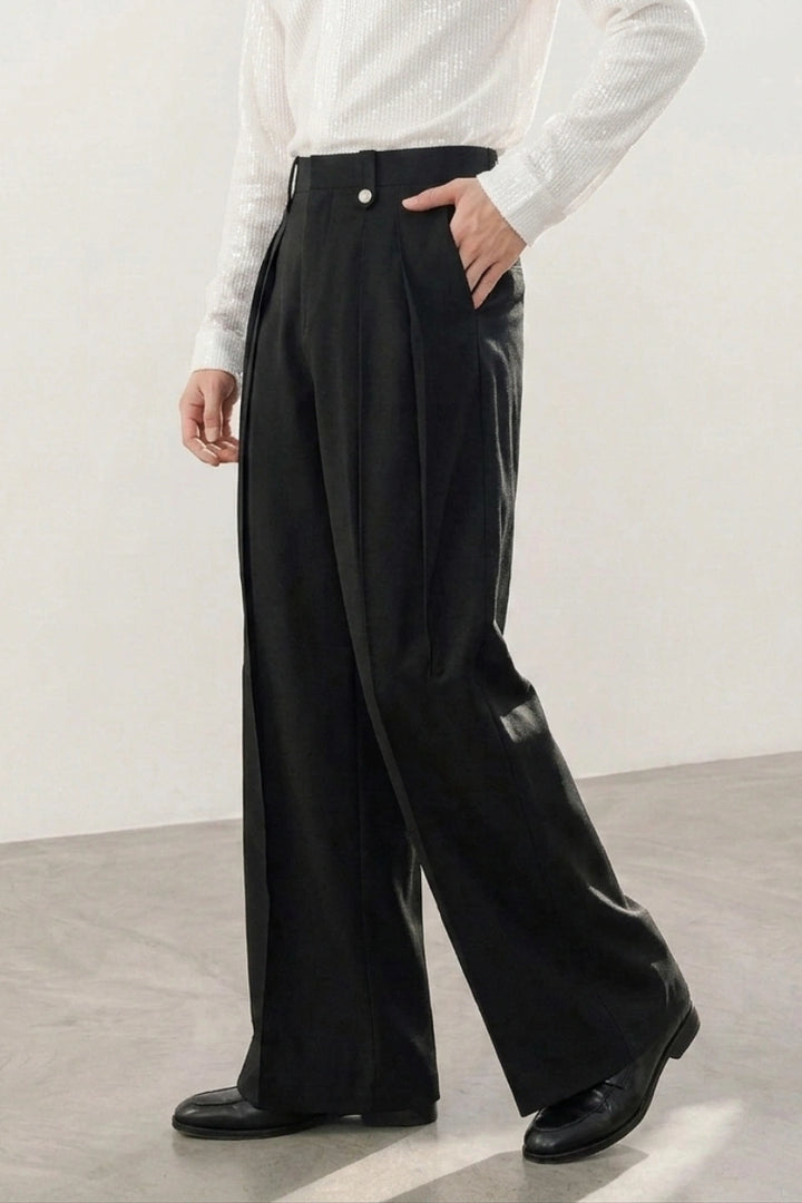 Black Korean Style Pant for Men&