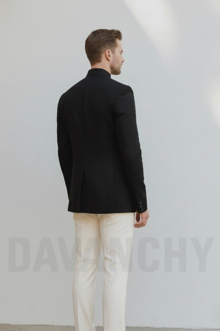 Mens Designer Jodhpuri Suit-Back