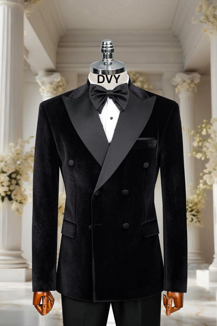 men-black-velvet-tuxedo-blazer-designer-blazer-double-breasted-coat